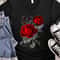 Red Rose Flower Botanical Floral T Shirt - 1.jpg