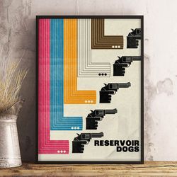 reservoir dogs poster, bloodline unleashed poster, movie poster, film poster, wall art, wall decor, prints, home decor