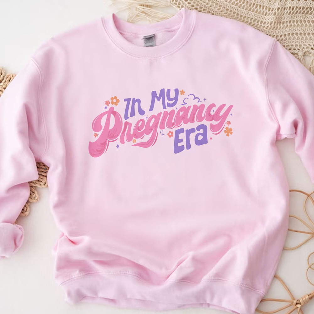 In My Pregnancy Era Shirt, In My Mom Era Shirt, Funny Pregnancy Shirts, Pregnancy Announcement Shirt, Baby Reveal Tshirt, Gift For New Mom - 4.jpg