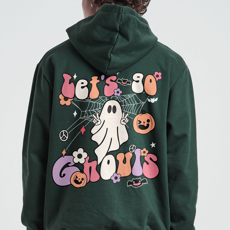 Let's Go Ghouls Sweatshirt, Halloween Sublimation Design, Retro Halloween Hoodie, Fall Crewneck, Spooky Tshirt, Ghost Tee, Pumpkin Shirt - 3.jpg