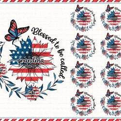 custom nana shirt design png, blessed to be call nana/ gigi/grandma png, custom kid name fourth of july png, digital dow