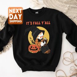 love fall yall sweatshirt, leopard print fall hoodie, thanksgiving, hello pumpkin, f