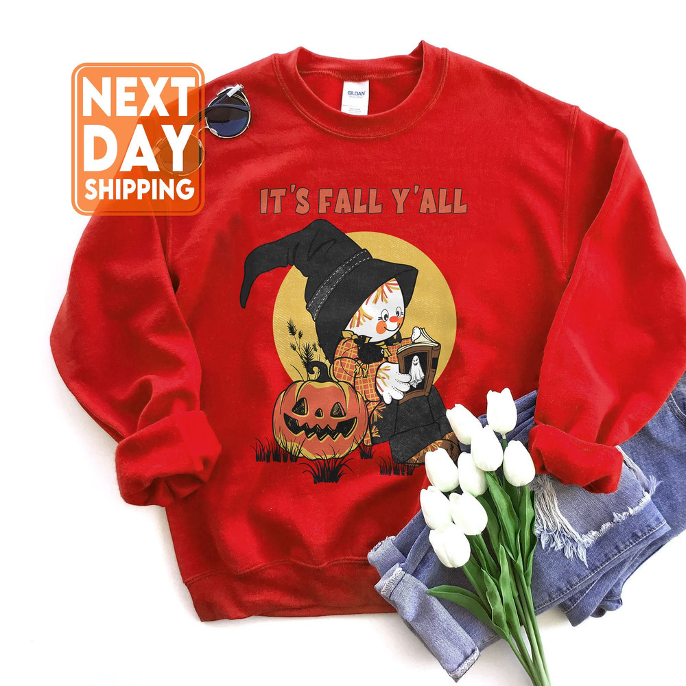 Love Fall Y'All Sweatshirt, Leopard Print Fall Hoodie, Thanksgiving, Hello Pumpkin, Fall Vibes, Peace Love Thanksgiving, Family Thanksgiving - 3.jpg