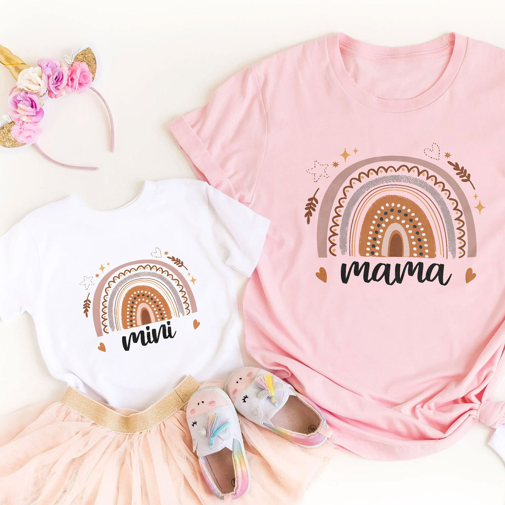 Matching Mama and Mini Shirts, Mama Sweatshirt, Mother Daughter Shirt, Matching Mommy and Me Tshirt, Mother's Day Shirt, Mommy Baby Matching - 3.jpg