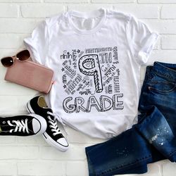 ninth grade teacher, teacher grade gift, 9th grade shirt, ninth grade shirt, 9th grad