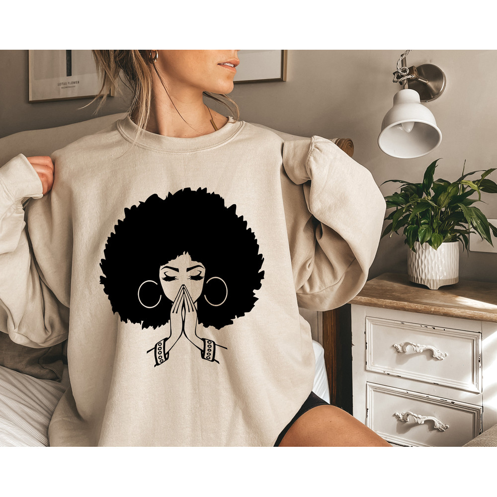 Afro Women Shirt, Afro Girl, Black Girl Shirt, Black Girl Gifts, Black Girl Magic, Gift for Woman, Black Woman Shirt, Gift for Her - 1.jpg