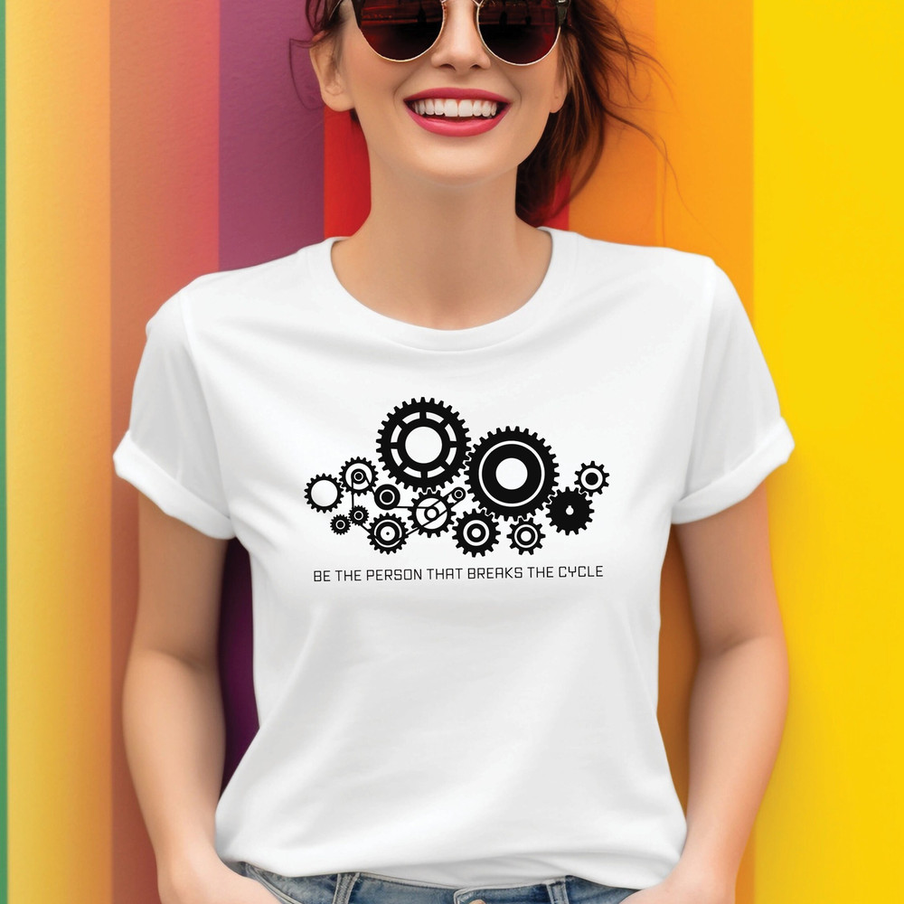 Be the Person that Breaks the Cycle T-Shirt, Make a Difference Shirt, Teacher Gifts, Positivity Tees, Inspirational Shirt, You Matter Tee - 5.jpg