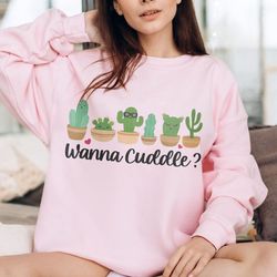 plant lover shirt, cute cactus tshirt, plant lover gift, gardener tee, gardening shir
