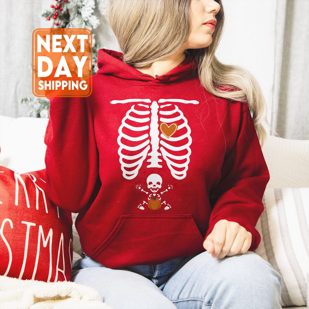 Pregnancy Announcement Sweatshirt, Pregnancy Announcement Thanksgiving Gift , Pregnancy Halloween Shirt, Pregnancy Shirt Fall - 3.jpg