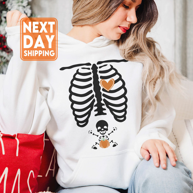 Pregnancy Announcement Sweatshirt, Pregnancy Announcement Thanksgiving Gift , Pregnancy Halloween Shirt, Pregnancy Shirt Fall - 4.jpg