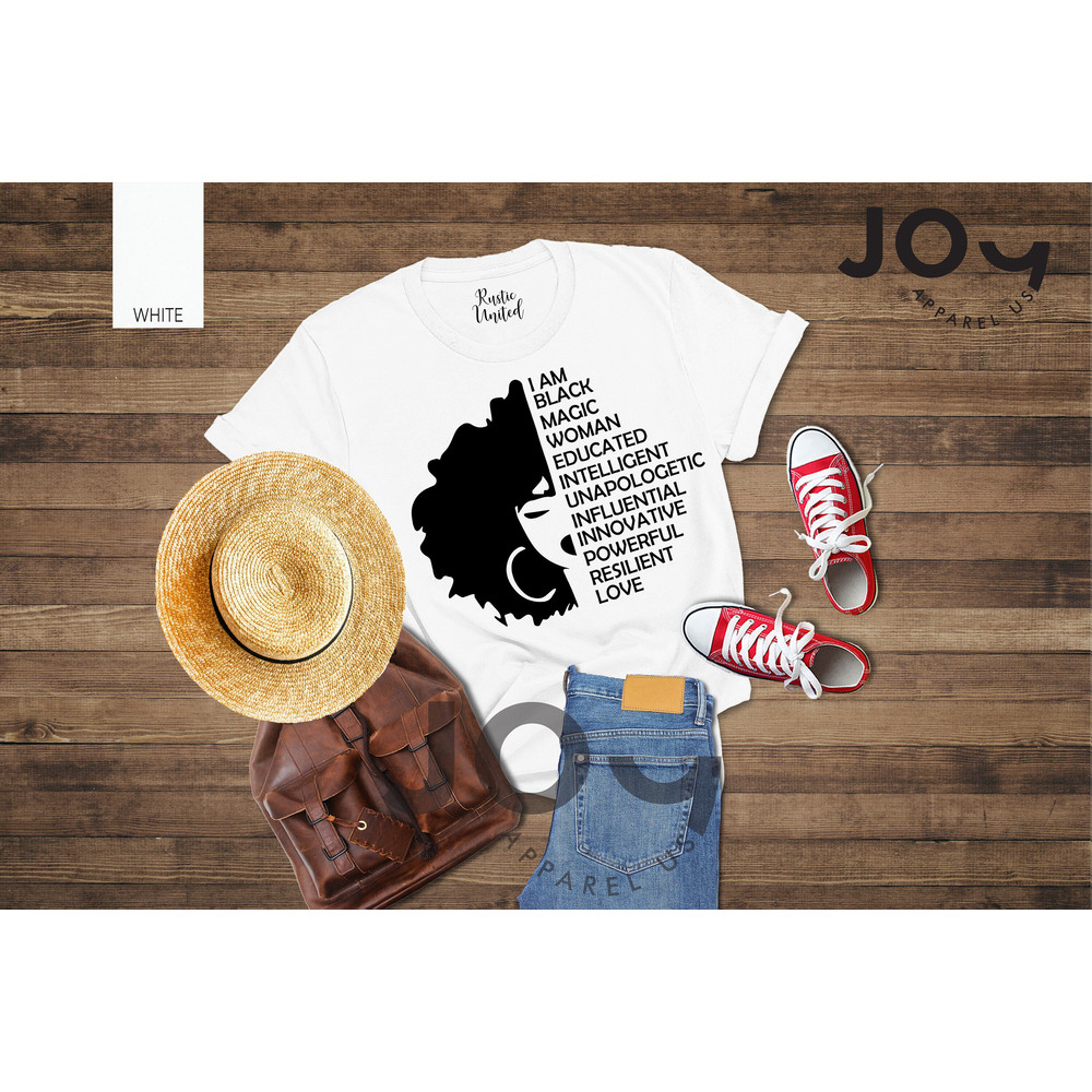 Black Magic Woman Shirt, BLM Shirt, Black History Month Shirts, Black History Shirt, Black Lives Matter Shirts, Black Pride, Black Queen Tee - 5.jpg