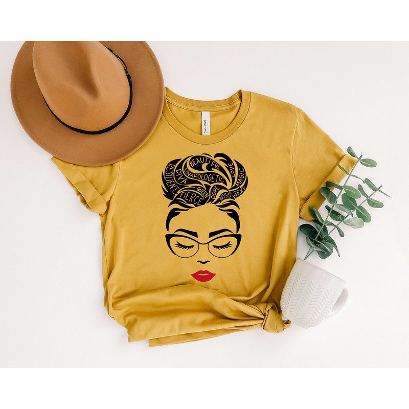 Black Queen Shirt, Women Empowerment, Black Girl Magic, Strong Women, Boss, Black Woman, Afro Woman, Black Girl, Valentines Day Gift - 1.jpg