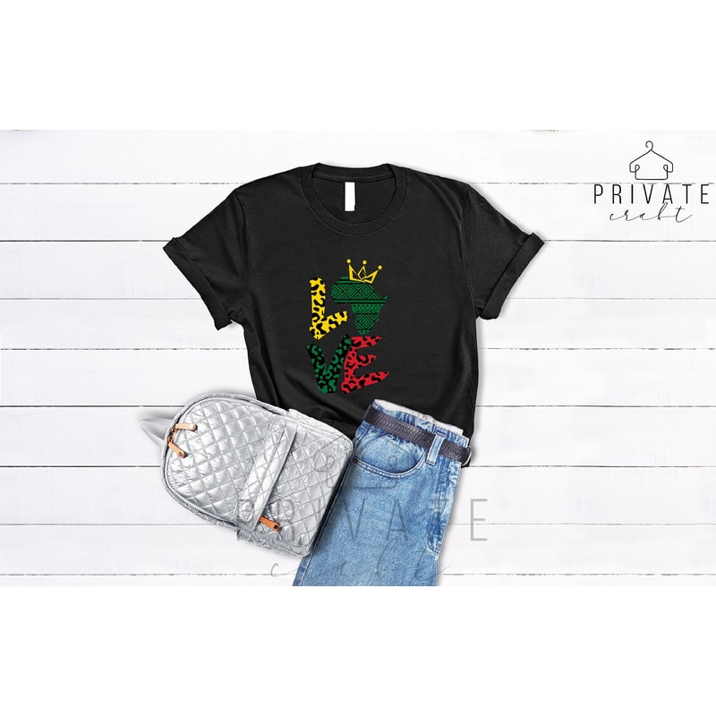 Black Women Shirt,Leopard Print Black Queen Shirt,Black Woman Gift,Woman Love Shirt,African American Black History Month Gift,Equality Tee - 4.jpg