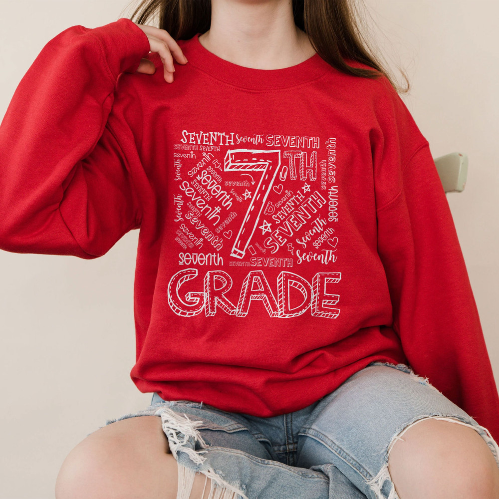Seventh Grade Teacher, Teacher Grade Gift, 7th Grade Shirt, seventh Grade Shirt, 7th Grade Team, 7th Grade Grad Gift, Teacher Squad Shirts - 3.jpg