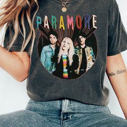 paramore music shirt k4, paramore tour 2023 sweatshirt, rock band music concert 2023 retro vintage unisex gift bootleg