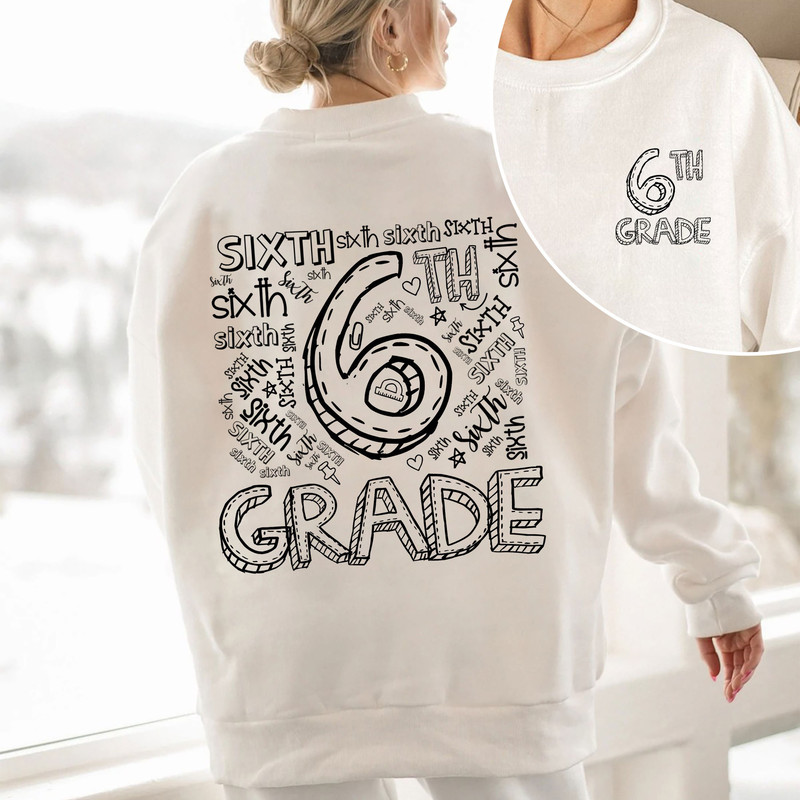 Sixth Grade Teacher, Teacher Grade Gift, 6th Grade Shirt, Sixth Grade Shirt, 6th Grade Team Shirt, 6th Grade Grad Gift, Teacher Squad Shirts - 1.jpg