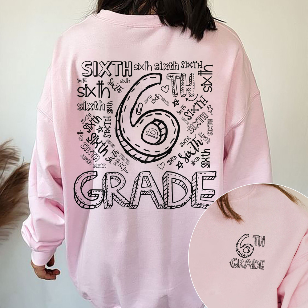 Sixth Grade Teacher, Teacher Grade Gift, 6th Grade Shirt, Sixth Grade Shirt, 6th Grade Team Shirt, 6th Grade Grad Gift, Teacher Squad Shirts - 3.jpg