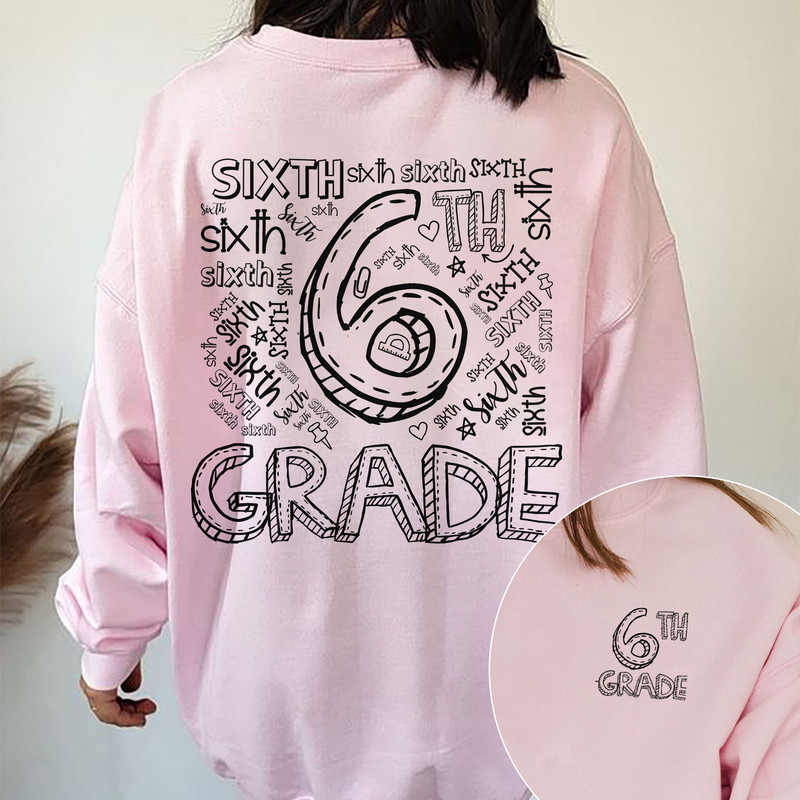 Sixth Grade Teacher, Teacher Grade Gift, 6th Grade Shirt, Sixth Grade Shirt, 6th Grade Team Shirt, 6th Grade Grad Gift, Teacher Squad Shirts - 3.jpg