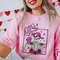 Skeleton Valentine's Day Sweatshirt, Funny Skeleton Valentines Day Shirt, Howdy Valentine Skeleton, Latte Valentine Shirt - 1.jpg