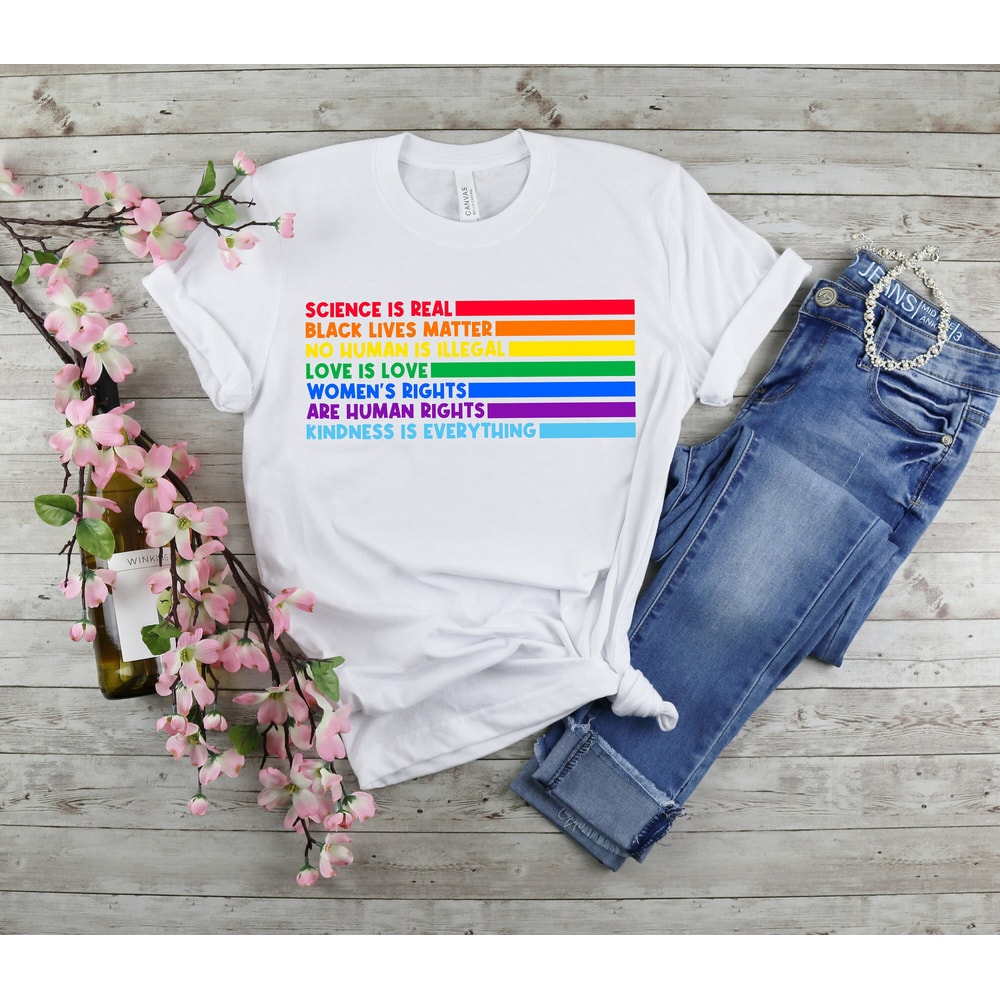 LGBTQ Shirt, LGBT Ally T-Shirt, Love Wins Shirt, Black Lives Matter, Proud LGBTQ Shirt, Rainbow, Pride Tee, Gay Rights Shirt, Equality Shirt - 2.jpg