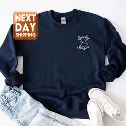spooky season sweatshirt, crewneck sweatshirt, spooky sweatshirt, halloween, ghost, b