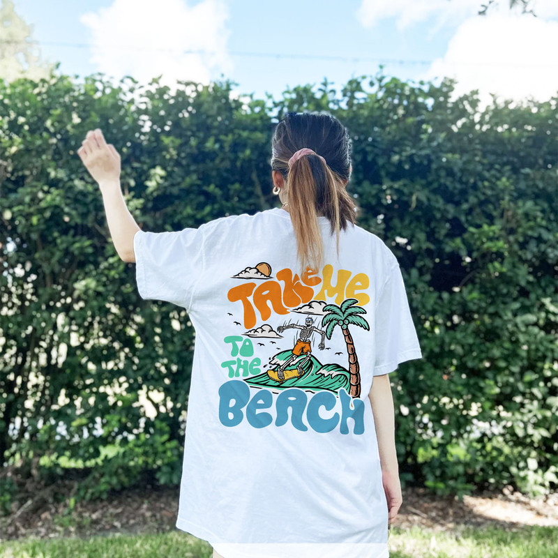 Take Me To The Beach Sweatshirt, Summer Holiday Shirt, Coconut Girl Aesthetic, Surf Hoodie, Ocean Beach Shirt, Hawaii, Trendy VSCO Hoodie - 4.jpg