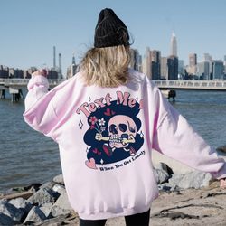 text me when you get lonely hoodie, text me when you get home, aesthetic hoodie, over