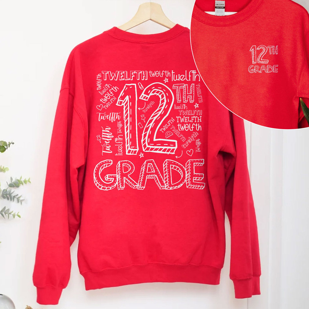 Twelfth Grade Teacher, Teacher Grade Gift, 12th Grade Shirt, twelfth Grade, 12th Grade Team, 12th Grade Grad Gift, Teacher Squad Shirts - 4.jpg