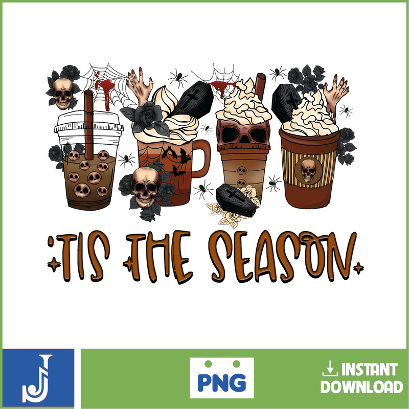 Tis The Season Png ,Halloween Horror Movies Characters PNG Printable, Png Files For Sublimation Designs Digital Download (52).jpg