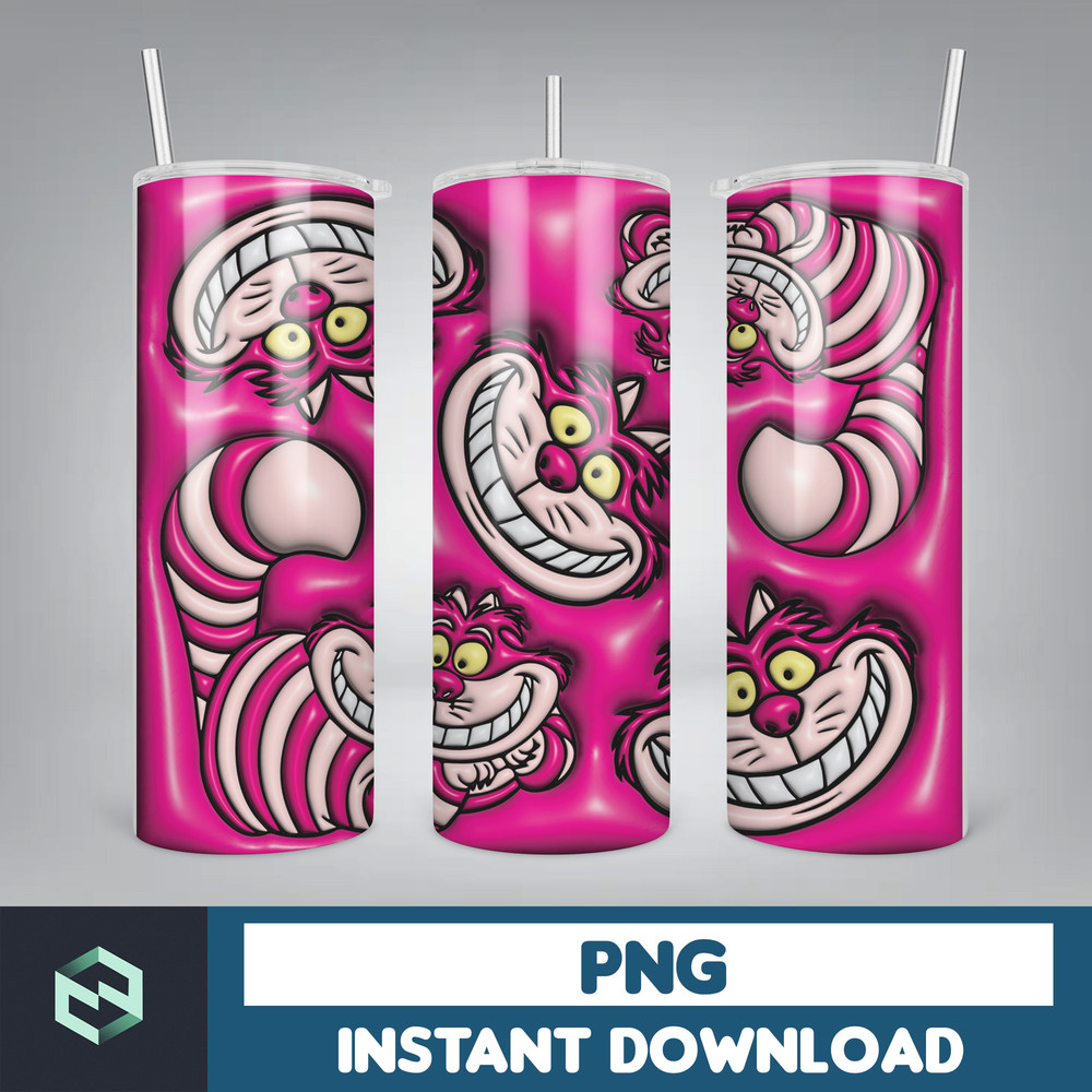 Bubble Wrap, 3D Inflated Puff Tumbler Wrap PNG, Cartoon Tumbler Design, 20oz Tumbler Wrap, Digital Download (2).jpg