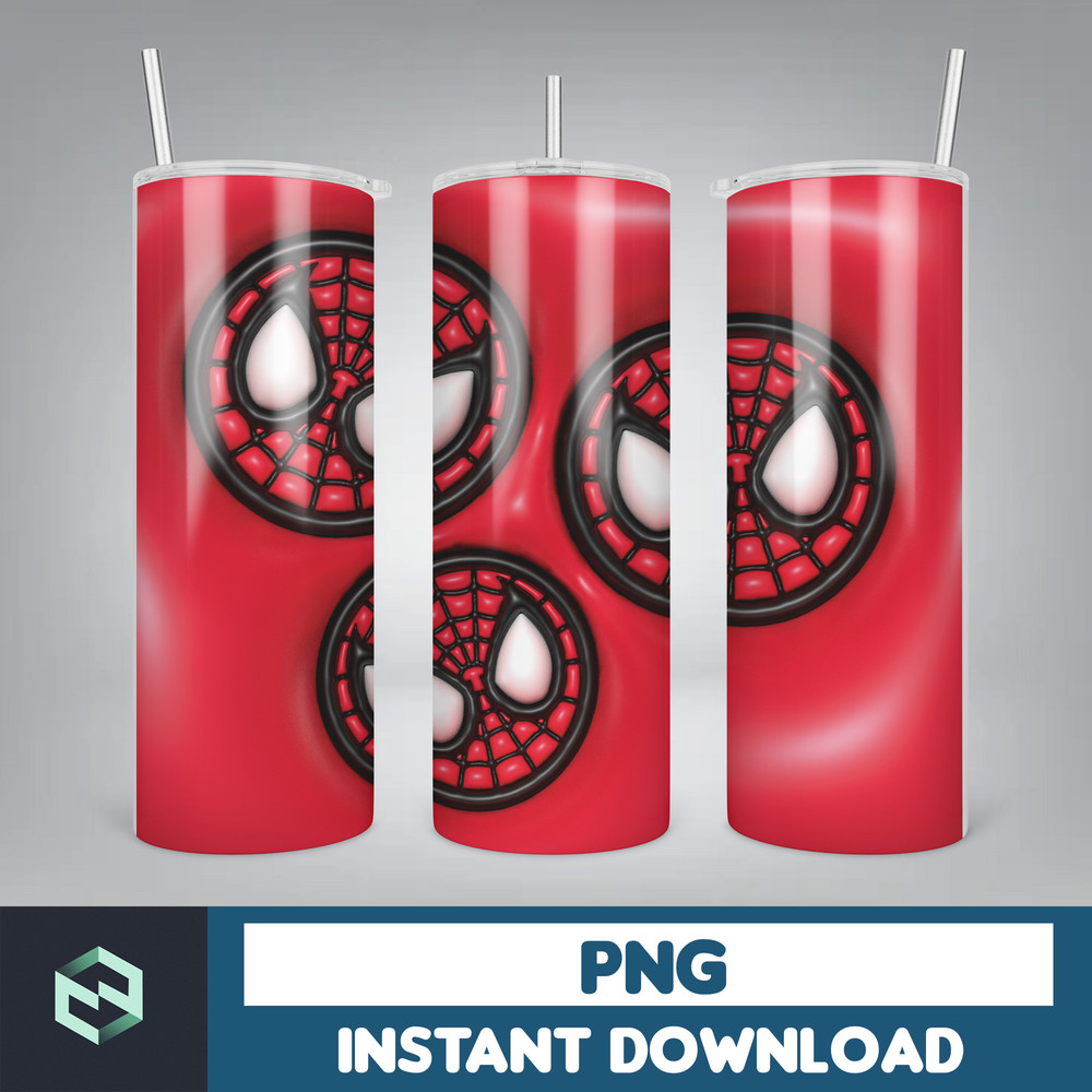 Bubble Wrap, 3D Inflated Puff Tumbler Wrap PNG, Cartoon Tumbler Design, 20oz Tumbler Wrap, Digital Download (5).jpg