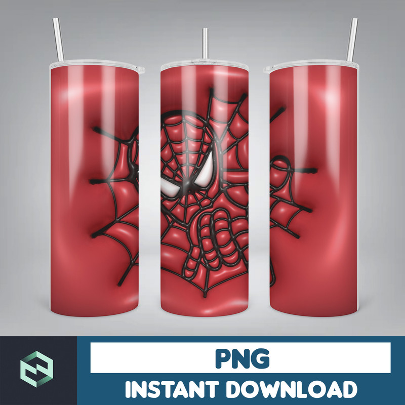 Bubble Wrap, 3D Inflated Puff Tumbler Wrap PNG, Cartoon Tumbler Design, 20oz Tumbler Wrap, Digital Download (29).jpg