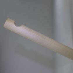 Birch wood wall hook plant hanger  5" (127 mm)  6" (152 mm)  7" (178 mm)  8" (203 mm)