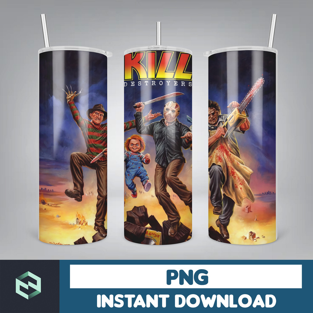 Horror Tumbler Wraps for 20 oz Sublimation Tumbler, sublimation tumbler designs download, Halloween tumbler (19).jpg