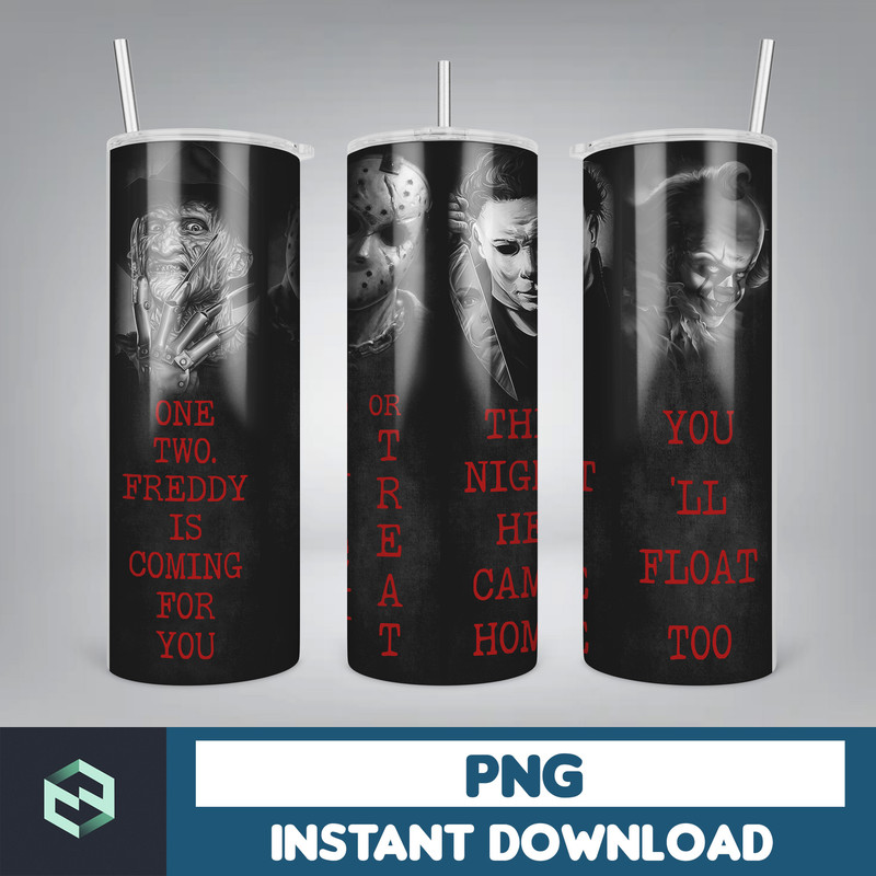 Horror Tumbler Wraps for 20 oz Sublimation Tumbler, sublimation tumbler designs download, Halloween tumbler (22).jpg