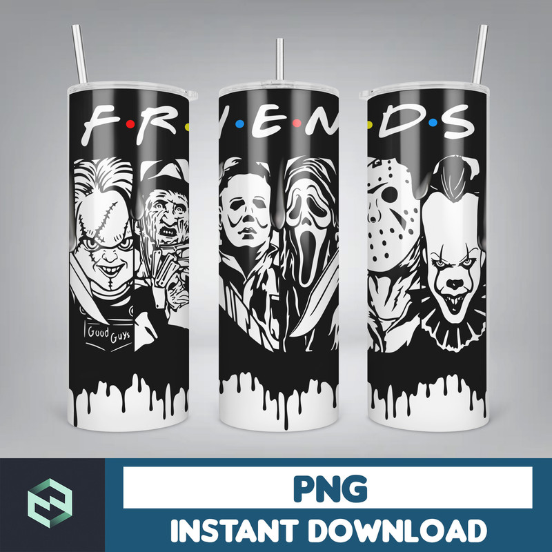 Horror Tumbler Wraps for 20 oz Sublimation Tumbler, sublimation tumbler designs download, Halloween tumbler (30).jpg