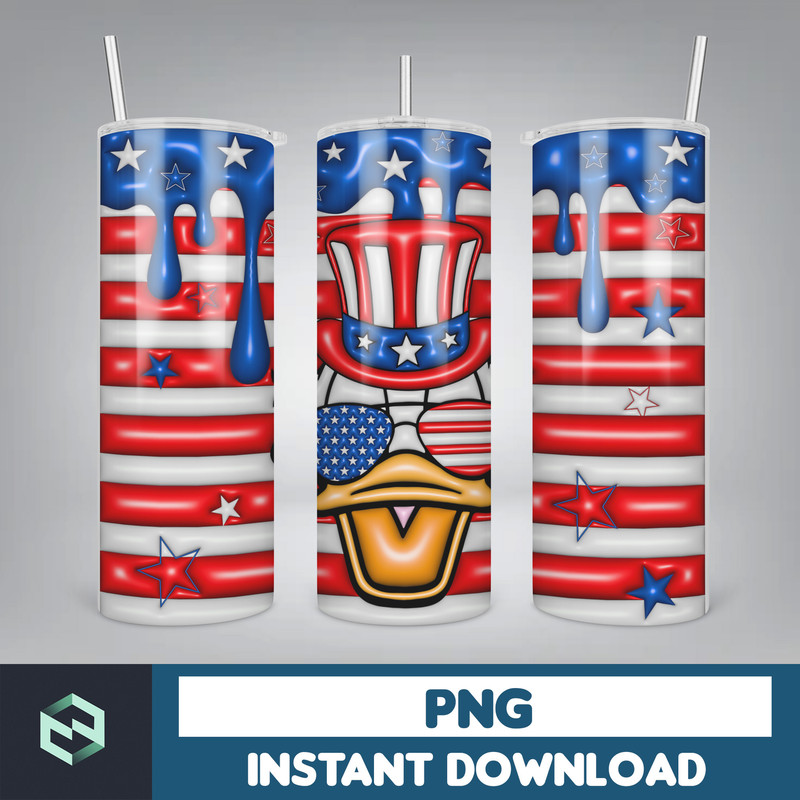 Bubble Wrap - 3D Inflated Puff Tumbler Wrap PNG, 4th of July Tumbler Design, 20oz Tumbler Wrap, Digital Download (2).jpg