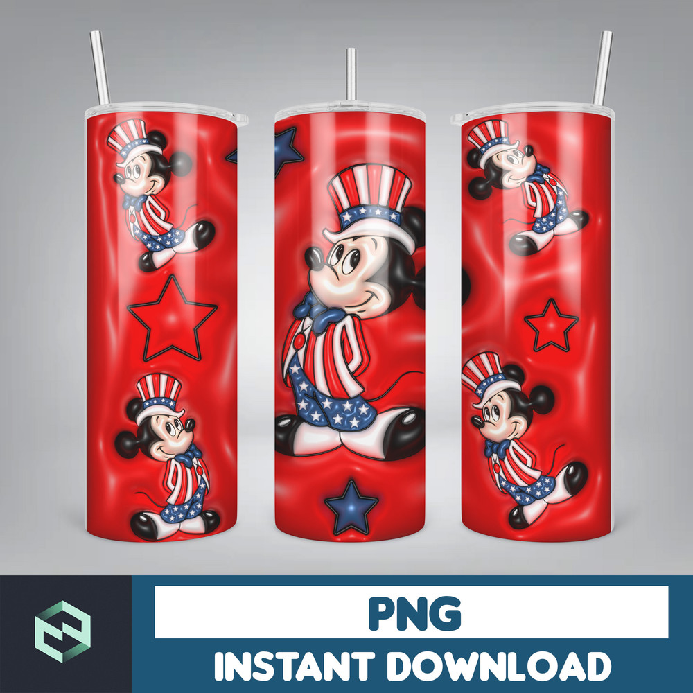 Bubble Wrap - 3D Inflated Puff Tumbler Wrap PNG, 4th of July Tumbler Design, 20oz Tumbler Wrap, Digital Download (13).jpg