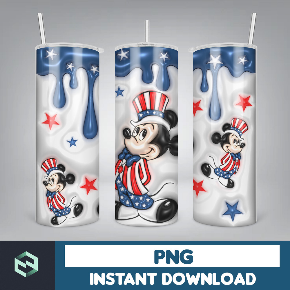 Bubble Wrap - 3D Inflated Puff Tumbler Wrap PNG, 4th of July Tumbler Design, 20oz Tumbler Wrap, Digital Download (14).jpg