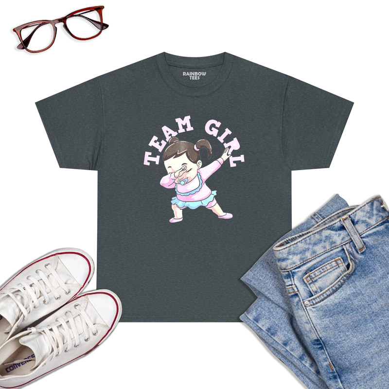 Gender-Reveal-Team-Girl-T-Shirt-Dark-Heather.jpg
