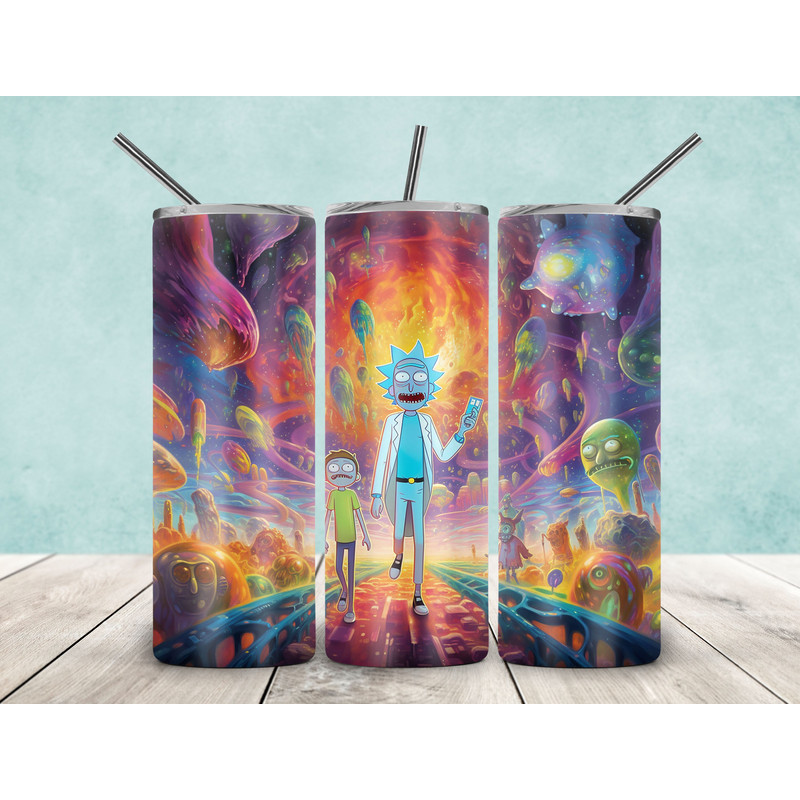Cartoon Characters 20 oz Skinny Tumbler Sublimation Design, Straight & Tapered Tumbler Wrap, Instant Digital Download PNG-1.jpg