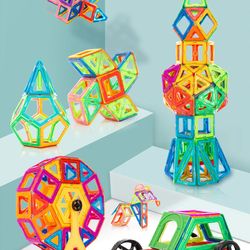 standard size magnetic building blocks magnetic designer construction toys model building magnet blocks for children gif