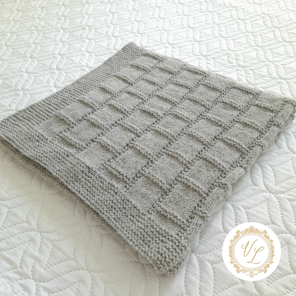 blanket knit pattern, easy knit pattern, baby blanket pattern.jpg