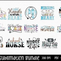 nurse sublimation bundle | 15 designs nurse sublimation bundle | 15 designs