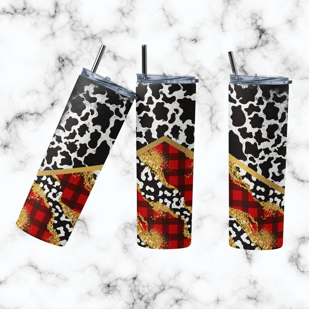 Christmas Cow print wrap Sublimation Designs Christmas png File Digital Download.jpg