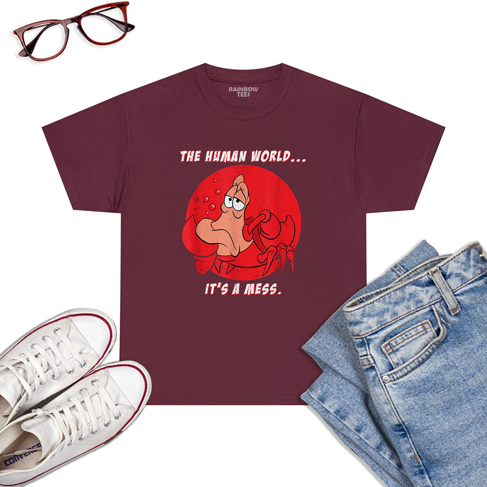Disney-The-Little-Mermaid-Sebastian-The-Human-World-T-Shirt-Maroon.jpg