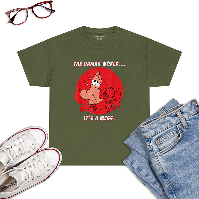 Disney-The-Little-Mermaid-Sebastian-The-Human-World-T-Shirt-Military-Green.jpg