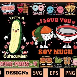 valentine puns bundle svg 20 designs v.4 valentine puns bundle svg 20 designs v.4