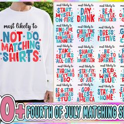 4th of july matching family shirt png bundle, independence day png bundle, 4th of july gift shirt png, digital files