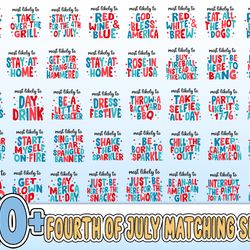 fourth of july matching family shirt png bundle, happy independence day png bundle, funny quote for patriot day png, ins